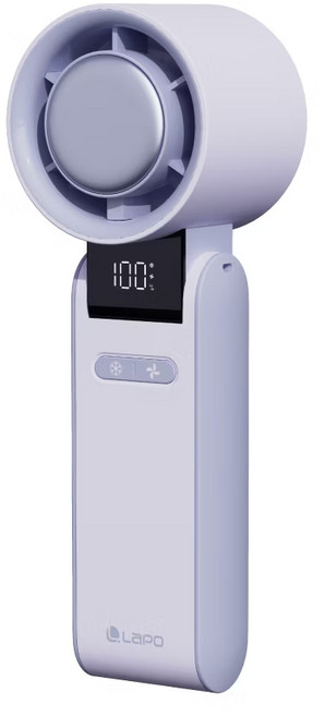 LaPO 高速可折疊隨身風扇 LF-C01, 紫色