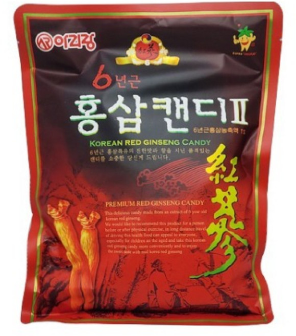 아리랑 6년근홍삼캔디, 300g, 12개