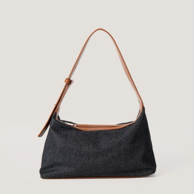 YUYIMI 데님 숄더 토트백 데일리백