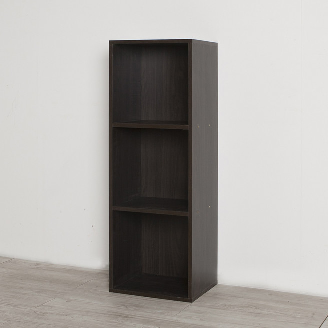 공간3단 책장, 3단, 공간3단-월넛