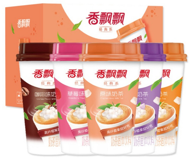 밀크티 6종 30컵 여러가지맛 편리한 타먹는 밀크티가루 밀크티분말 믹스 중국 홍차음료, 랜덤혼합, 1개입