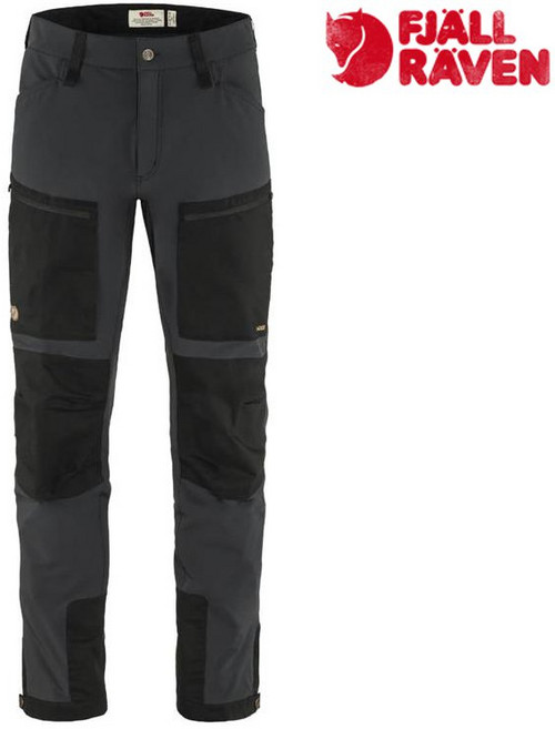 Fjallraven 北極狐 Keb Agile 男款 登山褲, 550-550 黑/黑,48R