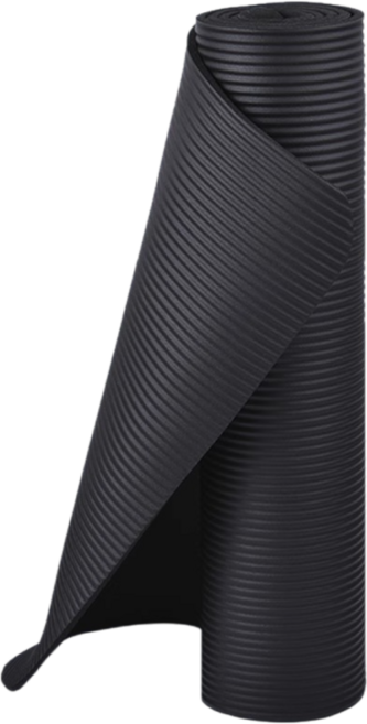 핫버튼 NBR 요가매트 10MM, 1개, 블랙