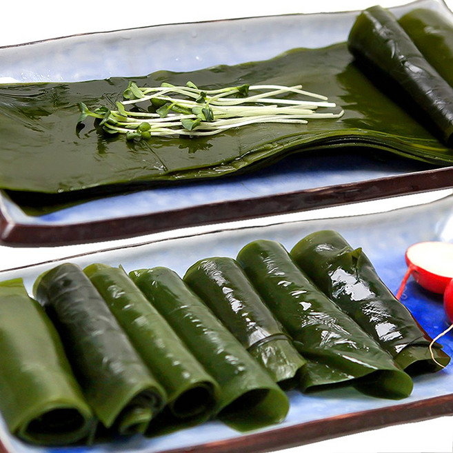 국내 완도산 100% 쌈다시마 염장다시마 500g 1kg 4kg 다시마쌈 저칼로리 다이어트, 청정완도산 염장쌈다시마 500g x 3봉