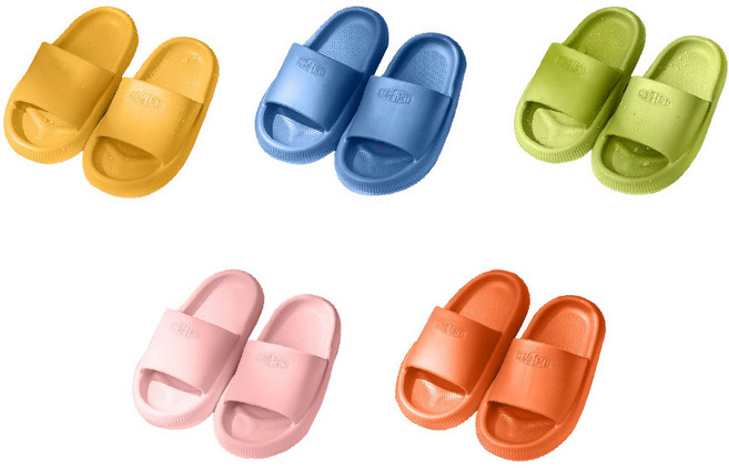 Fun mama 兒童室內防滑拖鞋