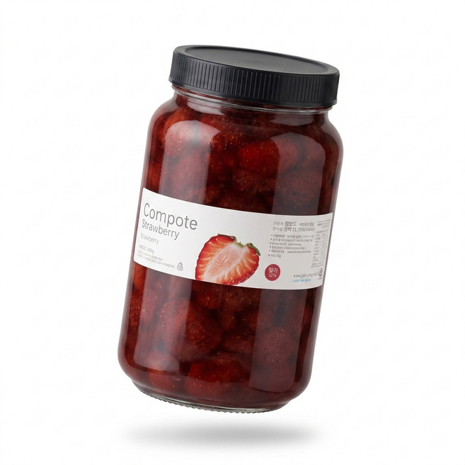 잼스토리 딸기 콩포트 1kg 햇 딸기, 1개
