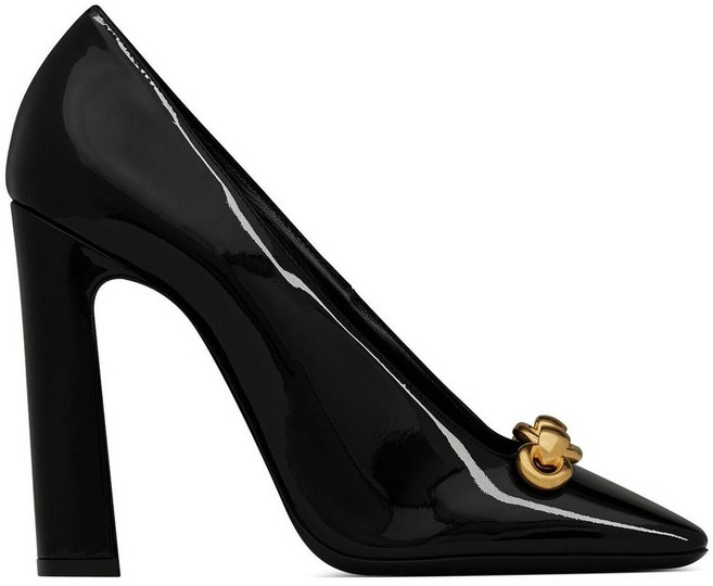 생로랑 스윙 체인 링크 펌프스