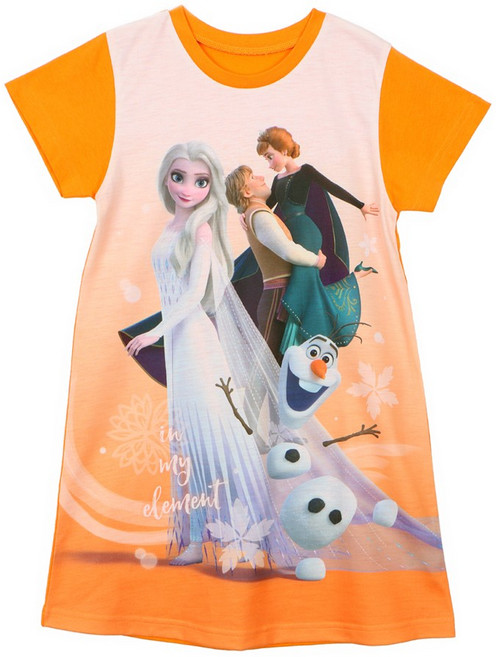 여아 아동잠옷 실내복 겨울왕국원피스_세실