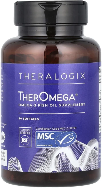 새해 첫좋은선물 Theralogix TherOmega 소프트젤 90정 제대로 할인합니다, 1개 - 쿠팡