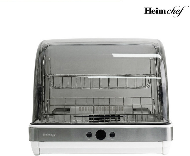 위드닉스 UV & 70도 고온 열풍 음성안내 식기살균건조기 45L 화이트 EDC-UV1310W