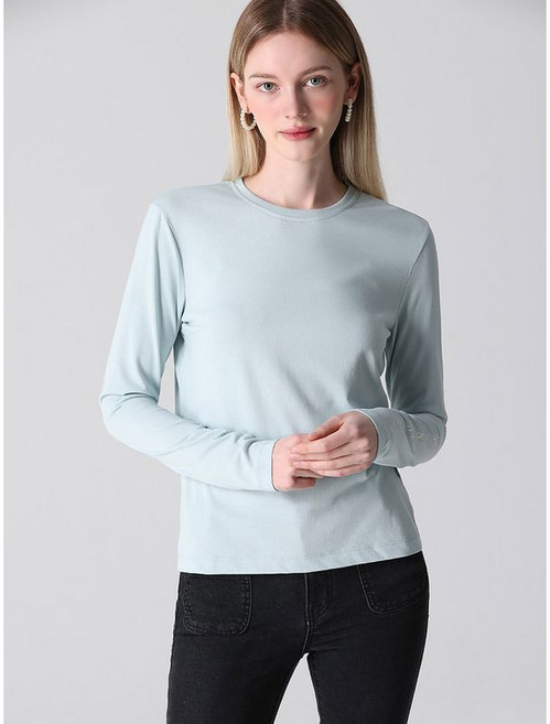 [리스트(LIST)] 부드러운 베이직 코튼 레터링 티셔츠 (택가격 98000원)