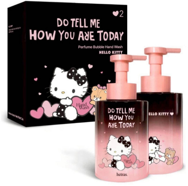 Hetras. HELLO KITTY 聯名款香氛洗手液禮盒組, 2件, 515ml