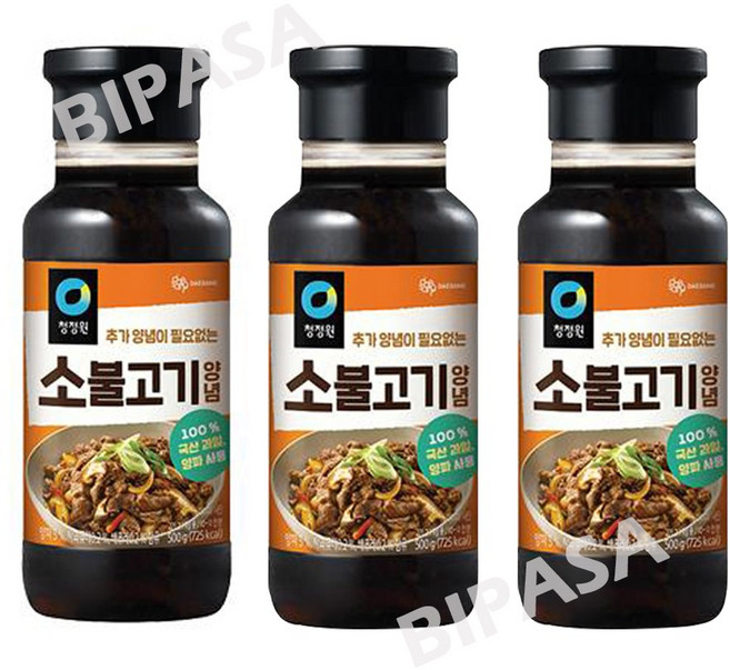 청정원 청정원 소불고기양념500g x15개, 500g, 15개