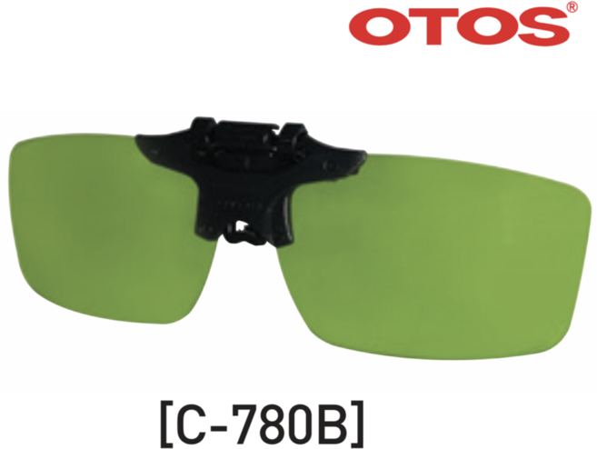 오토스 도수보안경 차광클립 C-780B(B-7800AS 적용 클립), 1개, #1.2