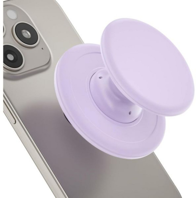 Magsafe 휴대폰 그립용 그립팝소 마그네틱 휴대폰 그립 홀더 마그네틱 접이식 확장형 휴대폰 그립 스탠드 홀더 아이폰 17 16 15 14 13 12 시리즈 블랙, Magnetic Type, Purple
