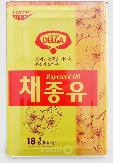 롯데 델가 채종유 18L, 1개