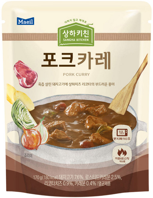 상하키친 비프카레, 170g, 24개