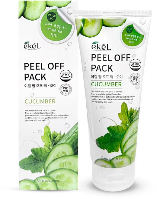 이켈 필 오프 팩 오이 모공 각질 피지 180mlyh.7+1cZf