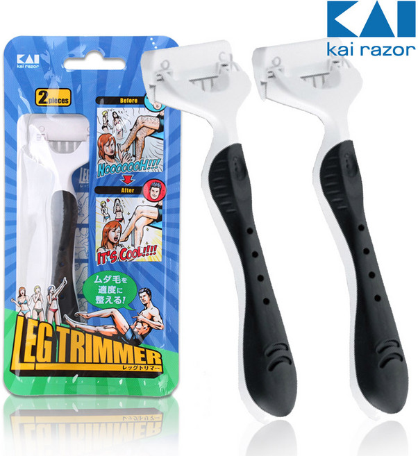 카이 남성용 레그 트리머, 2개입, 1개