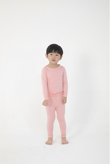 KC인증 국내제작 가을겨울 어린이아동 엠보 무지내복 9부 상하의세트 기모 발열 실내복 9컬러