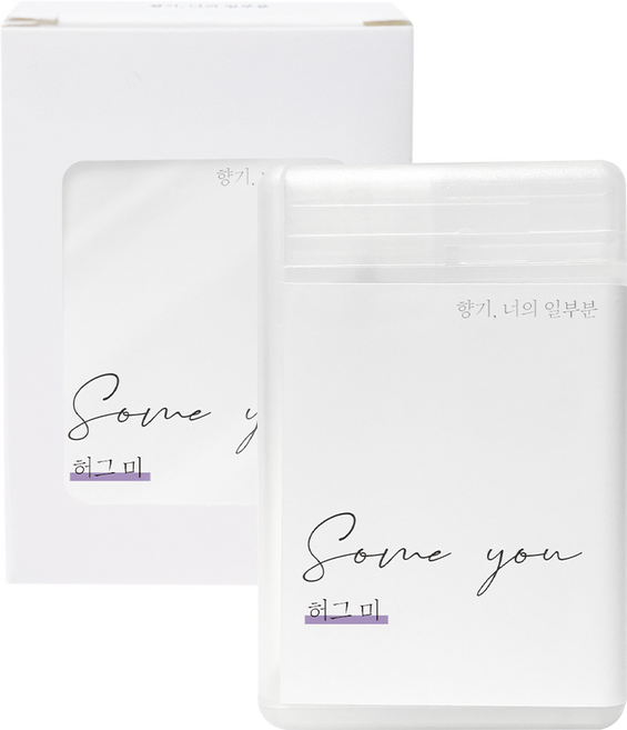 썸유 포켓 섬유 향수 허그미, 20ml, 1개