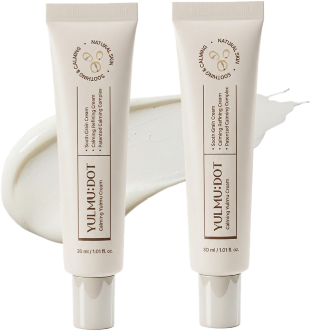 율무닷 국내산 율무 고함량 율무크림 민감성 진정 피부결 약산성 EWG그린, 2개, 30g