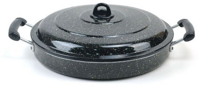 코팅 전판 볶음팬 철판 닭갈비팬 곱창팬 그릴팬 42cm, 마블전판 42cm