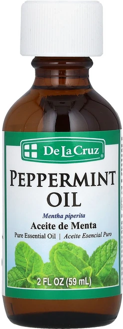 De La Cruz 페퍼민트 오일 59ml(2fl oz) Cruz (데 라 크루즈), 1개, 59ml - 쿠팡