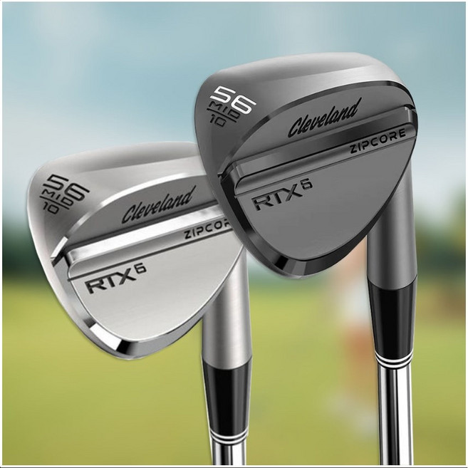 Cleverland RTX 6 ZIPCORE 투어사틴 MID 10스틸 웨지 DG S200, 투어사틴(실버), 50도