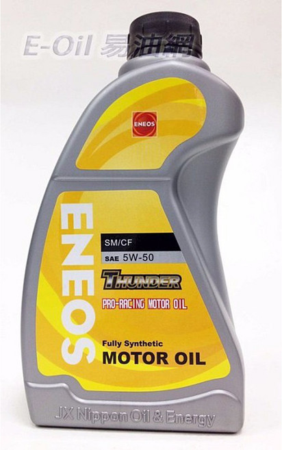 【易油網】ENEOS THUNDER PRO-RACING 5W50 全合成機油 新日本石油, 1個
