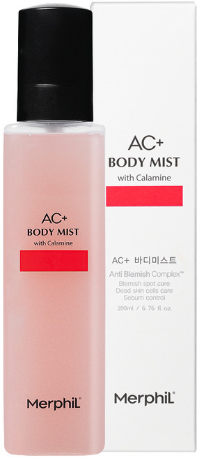 메르필 등드름 바디여드름 개선 AC+바디미스트, 200ml, 1개