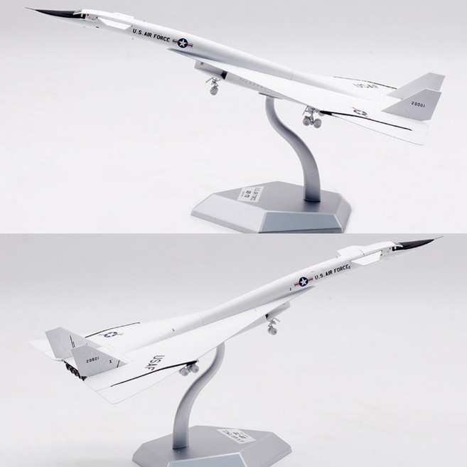 SQ Wings 노스아메리칸 XB-70 발키리 전투기 폭격기 비행기 모형 다이캐스트 1:200, 1개, L2081(미군)