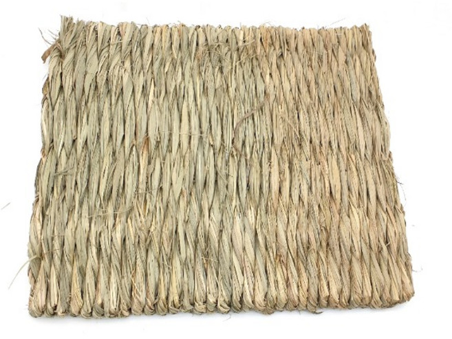 앵무새 둥지 베딩 꼼꼼 짚방석 앵무새 번식 용품 알통, 25cmX25cm, 1개