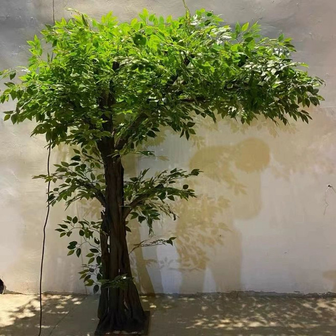 대형 인조나무 조화나무, 울타리, 울타리