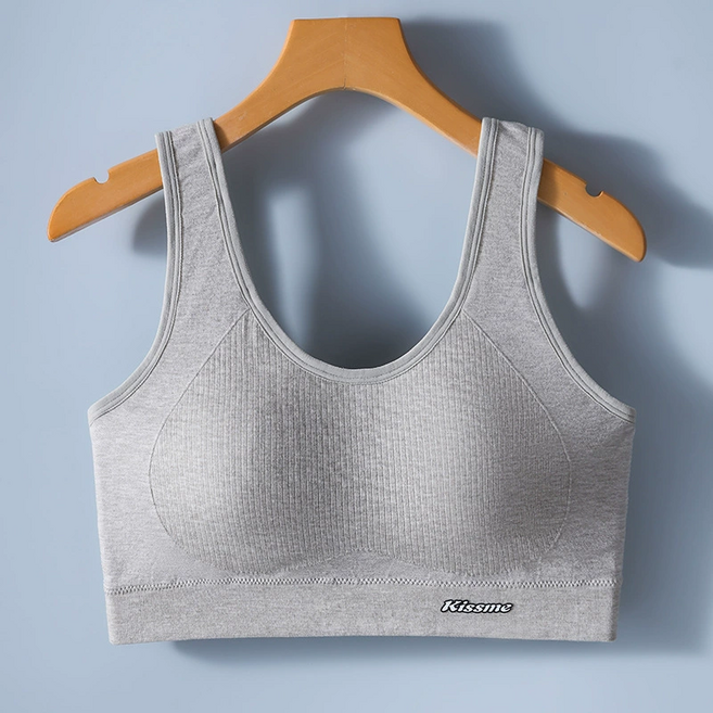 오앤오 순면 코튼 스포츠브라 브라탑 노와이어 요가탑 심리스 러닝 프리사이즈