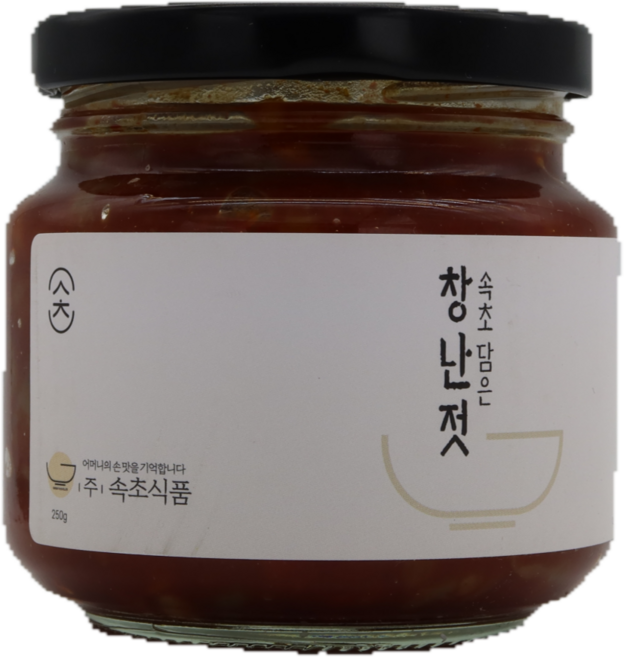 속초식품 속초 담은 저염 창난젓, 1개, 500g