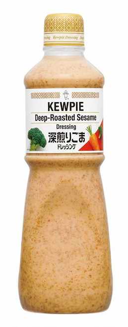 큐피 딥 로스티드 참깨 드레싱, 1L, 4개