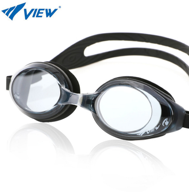 뷰 수경 일반렌즈 V630ASA 물안경, BK, 1개