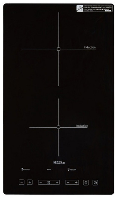 하츠 2구 빌트인 인덕션 전기레인지 자가설치 IH-232S, IH-232S (자가설치)