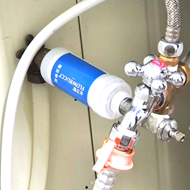 플로루찌 지하수필터 지하수정수필터 지하수연수기 지하수석회 지하수석회필터, 지하수필터2개