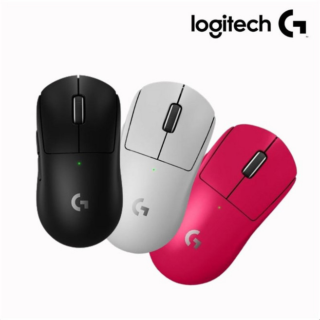[로지텍코리아 정품] 로지텍G PRO X SUPERLIGHT 2 로지텍 무선 게이밍 마우스 로지텍 지슈라2, 블랙
