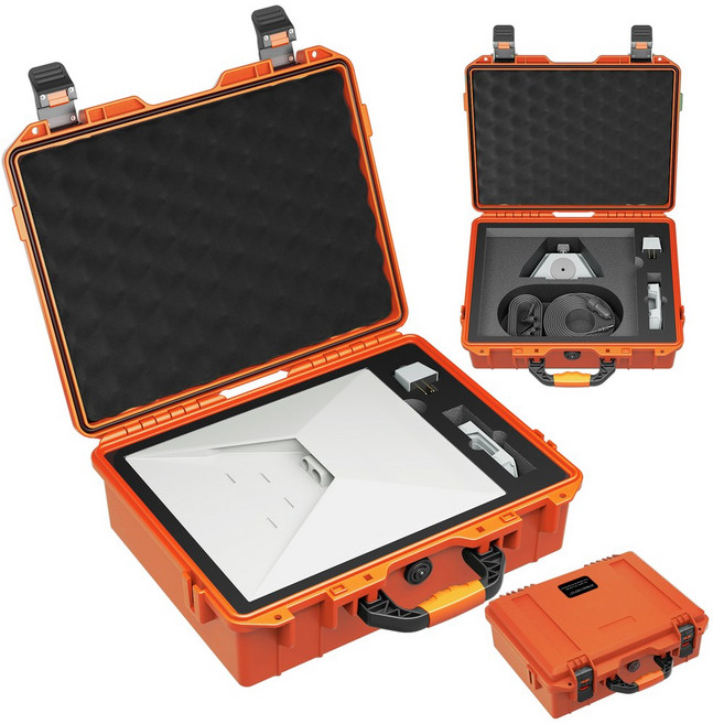 스타링크 미니 케이스 하드 쉘 여행 가방 스타링크 미니 그린 방수 충격 방지 보관함 휴대용 액세서리 보관함