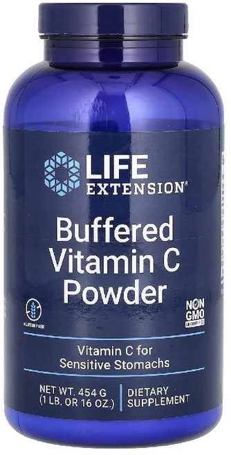 라이프익스텐션 완충형 비타민C 분말 454g, 1개 - 쿠팡