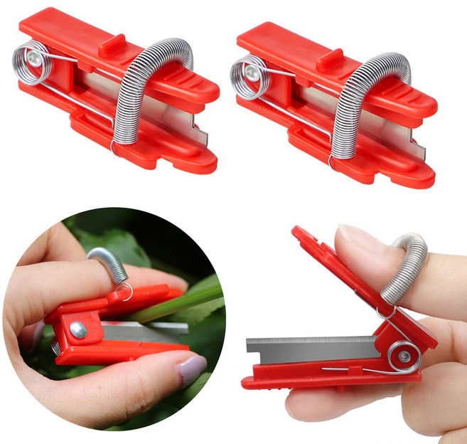 도나토르 작물 원예 수확용 손가락칼2p, 2개