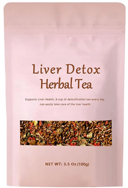 Liver Detox Herbal Tea 간 해독 허브 차, 100g - 쿠팡