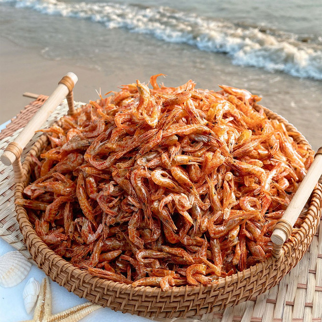 맛있는 홍새우 500g 1kg 건새우 볶음 조림 육수 국물 수염새우 보리새우 천연조미료, 바다어보 신선하고 맛있는 홍새우(수염 건새우) 500g, 1개