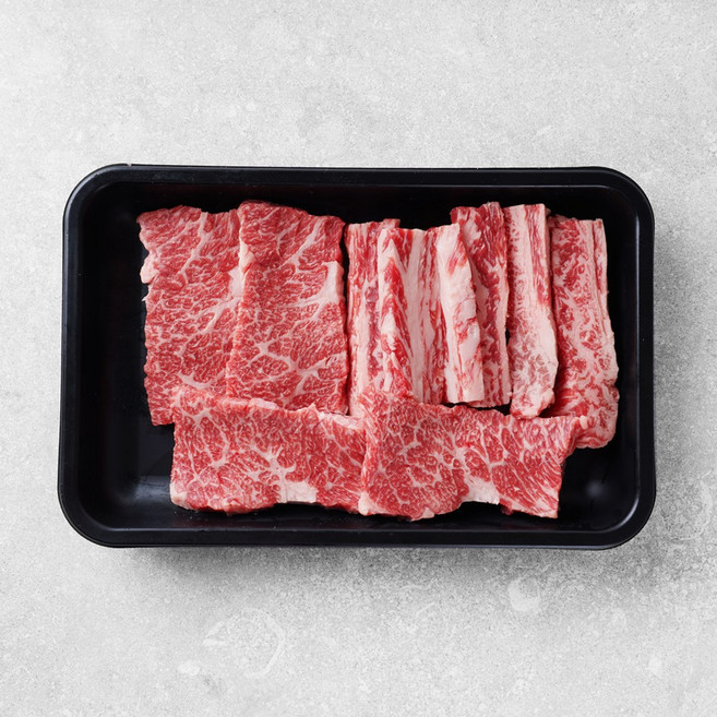 오늘잡은소 1++등급 한우 갈비살 구이용, 300g, 1개