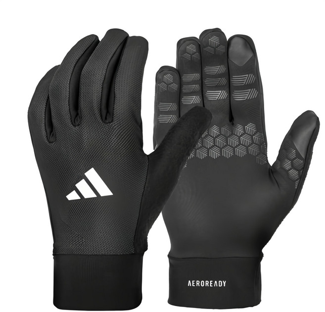 아디다스피트니스 풀핑거 에센셜 러닝 장갑, 블랙, 1세트