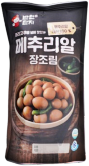 정원식품 메추리알 장조림, 1kg, 1개