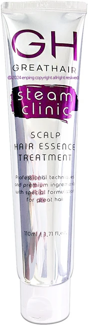 (정품) GH그레이트헤어 스팀 트리트먼트 스칼프 트리트먼트 노워시 헤어에센스 110ML, 1개 - 쿠팡